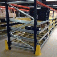 Rayonnage dynamique picking - système sur galets ou rouleaux pour préparation de commandes_1