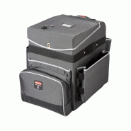 Rubbermaid Chariot polyvalent Quick Cart, moyen, revêtement tissu gris - 0086876223590