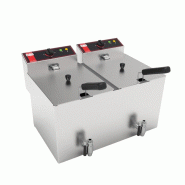 SOFRACA friteuse électrique à poser - sofra-fryers - 2 cuves de 5 l - réf:sofrafry55l - sofrafry55l