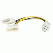 StarTech Cble adaptateur d'alimentation LP4 vers carte