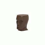 Tabouret design in & out ADAN - marron