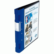 Wedo 05815003 Ergogrip Dossier A4 40 mm 4 Rings Plastique Bleu - 4003801040172