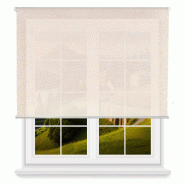 WellHome - Store enrouleur en polyester Translucide 180 x 150cm (Largeur x Hauteur) couleur Lin - beige polyester WH15001