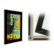 520 lumo700500 - porte affiche lumineux à led extra plat - kalengo - 50x70 mm