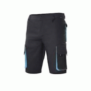 Bermuda multipoches bicolore noir|bleu T.42 Velilla - polyester 8435011463933 Bermuda multipoches bicolore noir|bleu T.42 Velilla - polyester 8435011463933