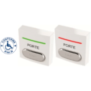 Bouton de libération de porte ABS avec bouton lumineux lois PMR Bouton de libération de porte ABS avec bouton lumineux lois PMR