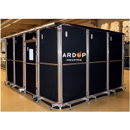 Cabine de protection laser Montable/Démontable avec roulettes et freins - JUT-CABINE-3,3x3,3x2,25m - ARDOP Industrie - Système d'éclairage intérieur LED Cabine de protection laser Montable/Démontable avec roulettes et freins - JUT-CABINE-3,3x3,3x2,25m - ARDOP Industrie - Système d'éclairage intérieur LED