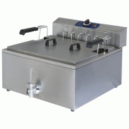 Friteuse électrique de table pâtisserie avec robinet 25 l puissance... - P1150G