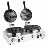 Gaufrier belge rond double Buffalo | Buffalo - CJ533