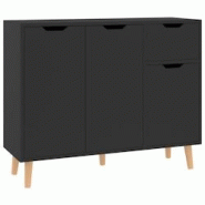 Helloshop26 - Buffet bahut commode armoire meuble de rangement organisateur cuisine salle de séjour salon brillant 90 x 30 x 72 cm 02_0036168 - 30002 Helloshop26 - Buffet bahut commode armoire meuble de rangement organisateur cuisine salle de séjour salon brillant 90 x 30 x 72 cm 02_0036168 - 30002
