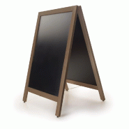 Lacor 39164 Tableau menu, noir, 65 x 115 cm - gris multi-matériau 39164