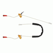 Longe de maintien au travail GRILLON - sans connecteur, avec connecteur HOOK ou grande ouverture MGO