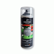 Peinture acrylique 400ml - SOPPEC - Gris anthracite brillant Peinture acrylique 400ml - SOPPEC - Gris anthracite brillant