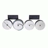 Porte Disques mural 4 Tiges Inox | Robot Coupe | Robotcoupe - 107812_0