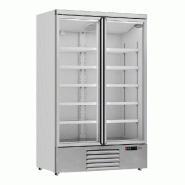 Réfrigérateur pro 2 portes en verre vitrine murale - P7455.2200