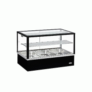 Roller Grill vitrine bain-marie 3 bacs GN 1/1 noire BMV 30 N - inox BMV 30 N_0