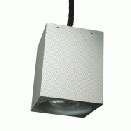 SOFRACA Lampe chauffante infrarouge suspendue carrée, tube 64°C, 250 W, 220 V - MONO - 3701188040938