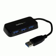 StarTech Hub USB 3.0 (5Gbps) à  4 ports avec cble intégré_0