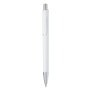 Stylo à bille en plastique coloré - finitions chromées - encre bleue Stylo à bille en plastique coloré - finitions chromées - encre bleue