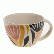 Tasse à thé Margot 25 cl x2 -  Multicolore Rond Grès Amadeus 12.3x10.5 cm - multicolore Grès 3520071919515 Tasse à thé Margot 25 cl x2 -  Multicolore Rond Grès Amadeus 12.3x10.5 cm - multicolore Grès 3520071919515