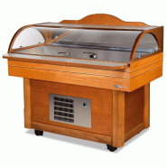 Vitrine réfrigérée à poissons - SCAIOLA - Cuve inox, éclairage LED, froid statique, gaz R452a Vitrine réfrigérée à poissons - SCAIOLA - Cuve inox, éclairage LED, froid statique, gaz R452a