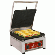 Diamond - Contact-grill "HAUT RENDEMENT", plaques émaillées professionnel – BIGFOOD/SN - inox AKS-BIGFOOD/SN Diamond - Contact-grill "HAUT RENDEMENT", plaques émaillées professionnel – BIGFOOD/SN - inox AKS-BIGFOOD/SN
