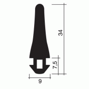 Joint caoutchouc pour chambre froide jcr-018_0