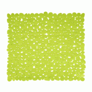 MSV - Tapis de douche en PVC 53x53cm couleur verte - vert MS2409