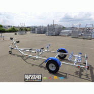 Porte bateau multi-rouleaux GALAXY - G380 - roues 10' - PTAC : 500Kg - 1 essieu - sans carte grise - Référence SW220_PKAYAK_1P