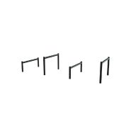 Poutre dessus-dessous x4 - Parcours sportif - Gamme Combattant Poutre dessus-dessous x4 - Parcours sportif - Gamme Combattant