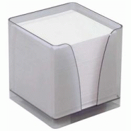 Quo Vadis - Bloc cube - Classic - Blanc - 10x10x9,5 cm - Papier Clairefontaine blanc - Fabrication française - bleu 236006Q Quo Vadis - Bloc cube - Classic - Blanc - 10x10x9,5 cm - Papier Clairefontaine blanc - Fabrication française - bleu 236006Q