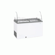 TENSAI Congélateur horizontal - Couvercles coulissant vitré - Pare-haleine en verre - Volume net : 236L - 1071x678x1280 GTCV300GI - blanc GTCV300GI