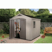 Abri de jardin aspect bois - surface 5,6 m² Abri de jardin aspect bois - surface 5,6 m²