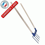 Aerogrif' 4 dents 2 manches 1,10 m, type grelinette, outil de jardinage biologique