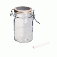 Bocal craie bois / ardoise 22cl