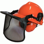 Casque complet professionnel - Protection élagage, forestier et chantier - NeedGarden