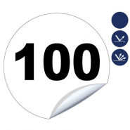 Disques adhésifs classe 1 de limitation de vitesse - DSQ1BC-NV01/AD100_0