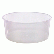 FHC evolupack FHC - 500Pcs - Bol Buckaty PP injecté 750 ml - transparent plastique FHC294PCPP750T