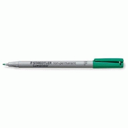 Staedtler - LumoColor 316 - Feutre Non-Permanent Pointe Fine 0,6 mm Vert - 316-5