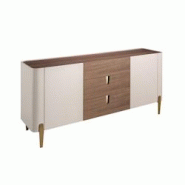 AC ANGEL CERDA Angel Cerdá Buffet haut, tissu, noyer et acier poli doré 3272C 82 x 53 x 169 - gris Bois manufacturé 8435631035190 AC ANGEL CERDA Angel Cerdá Buffet haut, tissu, noyer et acier poli doré 3272C 82 x 53 x 169 - gris Bois manufacturé 8435631035190
