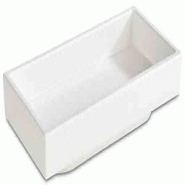 APS Boîte à bento/coupe de présentation/buffet -ASIA PLUS-15,5 x 7,5 cm, H : 3 cm - blanc matière synthétique 15475 APS Boîte à bento/coupe de présentation/buffet -ASIA PLUS-15,5 x 7,5 cm, H : 3 cm - blanc matière synthétique 15475