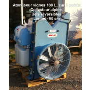 Atomiseur de vignes à jets réversibles 100 L sur 3 points - Largeur 90 cm Atomiseur de vignes à jets réversibles 100 L sur 3 points - Largeur 90 cm