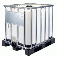 Cuves IBC 1000 L. De réemploi-palette PVC