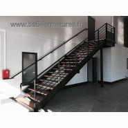 Escalier droit décoratif
