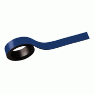 MAUL Lot de 2 bandes magnétiques colorées 1,5 x 100 cm, coloris bleu - 4002390024570
