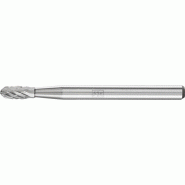 Petite fraise sur tige forme TRE D. 3 mm L. Tête 7 mm D. De la tige 3 mm carbure engrènement 3 PLUS PFERD Petite fraise sur tige forme TRE D. 3 mm L. Tête 7 mm D. De la tige 3 mm carbure engrènement 3 PLUS PFERD