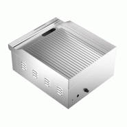 Plancha électrique rainurée 2 Kw - Combisteel - 6153304366335