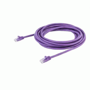 StarTech Cble réseau Cat6 UTP sans crochet de 5 m - Violet