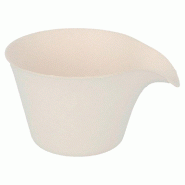 Tasse à café en bagasse blanche 15cl - par 200