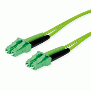 TELEGÄRTNER Cordon FO 2x G50/125 OM5 , 1x LC Duplex - 1x LC Duplex, vert, 2 m_0